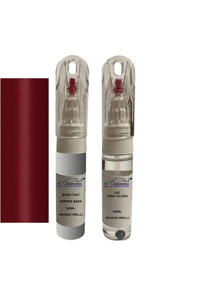 YLKRS AUTOMOTIVE Kit retus vopsea touch up Mitsubishi L400 MIT9090 (Red)