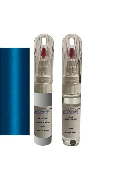 YLKRS AUTOMOTIVE Touch up paint retouch kit Suzuki Vitara SUZZ8D (Cyprus Blue No. 2)