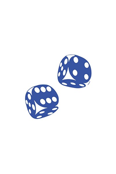 Reysa Tasarım ملصق سيارة زار مقاس 17×17 سم لون أزرق