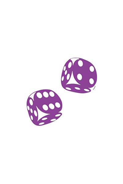 Reysa Tasarım ملصق سيارة زار مقاس 17×17 سم لون بنفسجي