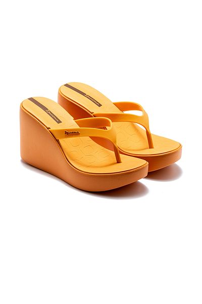 İpanema Γυναικείες σαγιονάρες High Fashion Fem Yellow 35/40