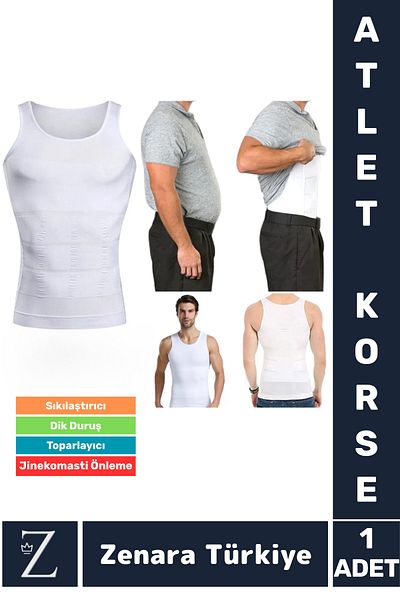 Zenara Special Production Gynecomastia Erect Posture Belly Chest Tightening Ultra Flexible Men's Athlete Corset