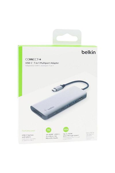 Belkin Connect USB-C 11-in-1 Docking Station for Laptop 11 Port (USB 2.0/2X USB 3.0/HDMI/VGA/Display