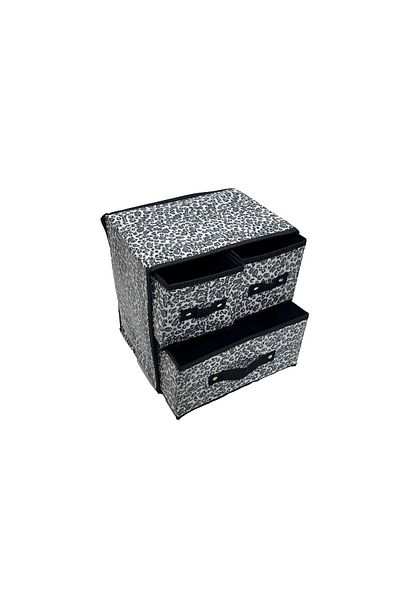 Hasyılmaz Multi-Purpose Drawer Cabinet Organizer Organizer Leopard Pattern 202