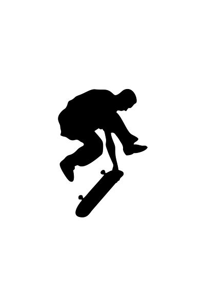 Reysa Tasarım Skateboard Car Sticker 17X17 cm Black