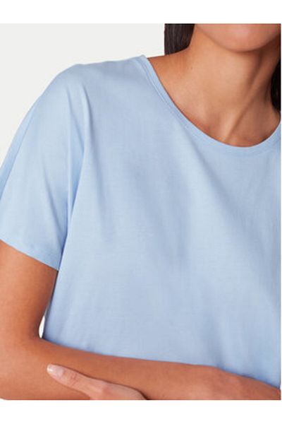 Triumph Tricou de pijama pentru femei 10218281 MIX & MATCH TOP SSL 03 X Albastru ceresc