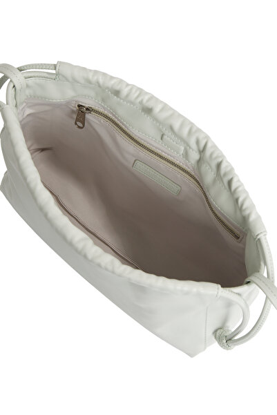 Calvin Klein Calvin Klein Women Sky Gray Drawstring Crossbody Bag