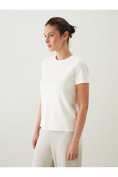 LC Waikiki New Season Crew Neck Women's T-Shirt - S5Qg06Z8