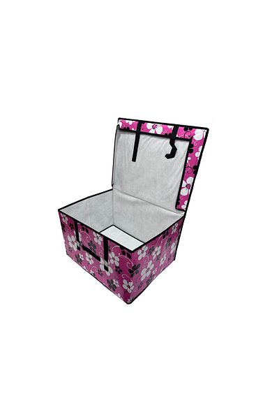 Hasyılmaz Multi-Purpose Closet Organizer Organizer Pink Floral 124