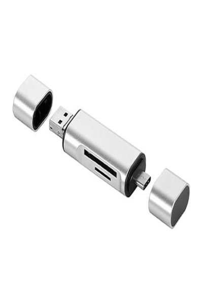 Anunnaki Type-C Usb Micro Sd Kart Okuyucu Çevirici Dönüştürücü Adaptör PC, Dizüstü, Tablet, Telefon Uyumlu
