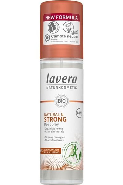 Lavera Deodorant spray BIO Natural Strong 48h. 75ml - LAVERA