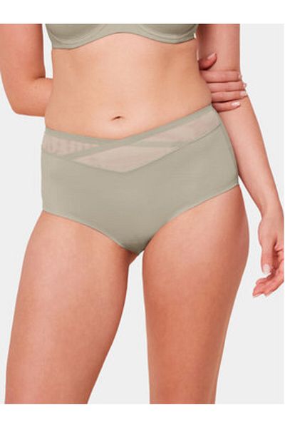 Triumph Women's Classic High Waist Briefs 10218231 TRUE SHAPE SENSATION T MAXI Gray