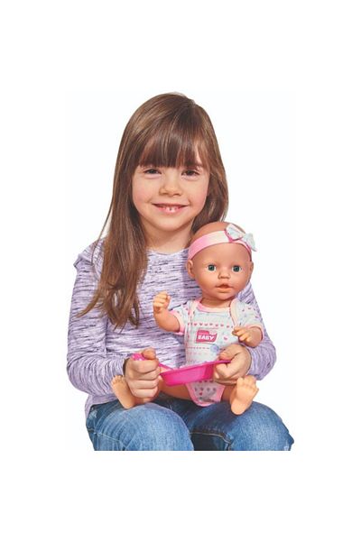 Simba Toys New Born Baby Doll 38 cm Bebe with potty and accessories