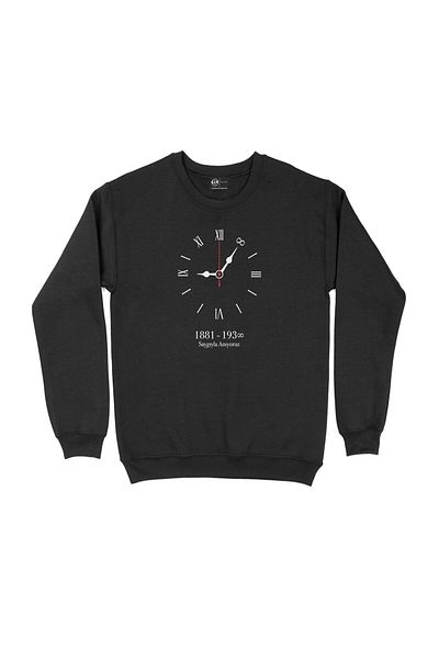 Pisa Art 10 November Ataturk Time Stopped Sweatshirt