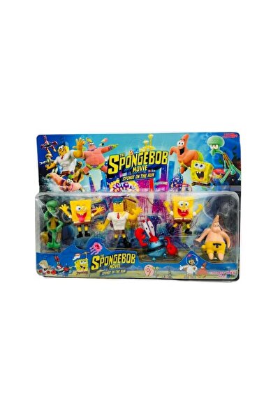 xpress sales Set 6 Figurines Virtual Trend, SpongeBob Movie