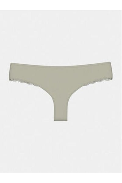 Triumph Women's Brazilian Briefs 10182554 LOVELY MICRO BRAZILIAN STRING Gray