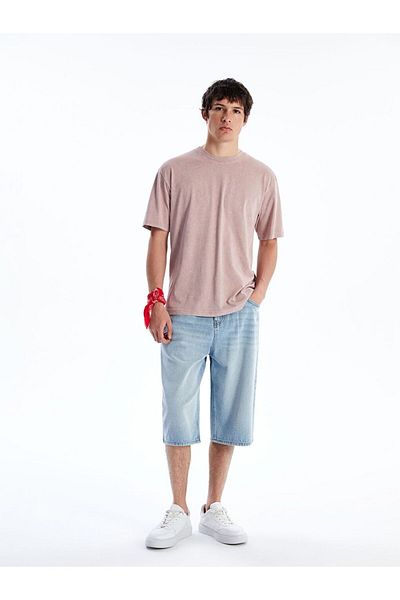 LC Waikiki Xside Crew Neck Combed Cotton Mens T-Shirt