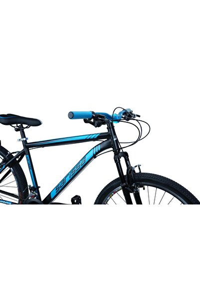 SARİSSA BİSİKLET Sarissa Moon 27,5" Jant MTB Ön Amortisörlü Shimano Kelebek 21 Vites V Fren Dağ Bisikleti Siyah Mavi