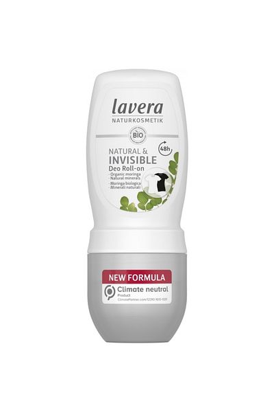 Lavera Roll-on deodorant BIO Natural Invisible 48h, 50ml - LAVERA