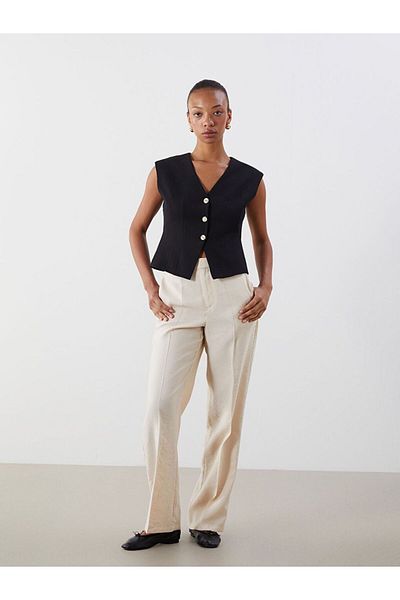LC Waikiki Lcw Vision V-Neck Women's Classic Vest