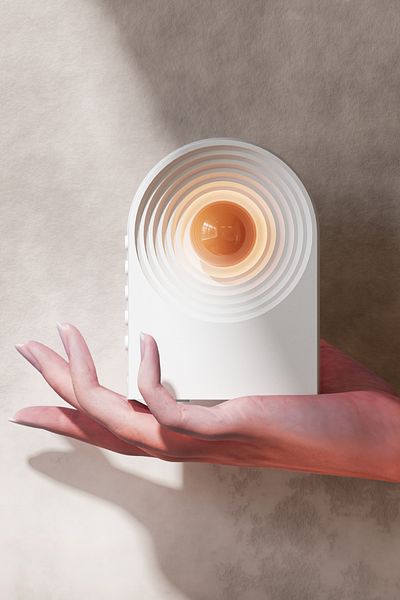 clickzu Dopamine 3-in-1 clickzu speaker, Bluetooth speaker, 8 white noises, 4 types of night light
