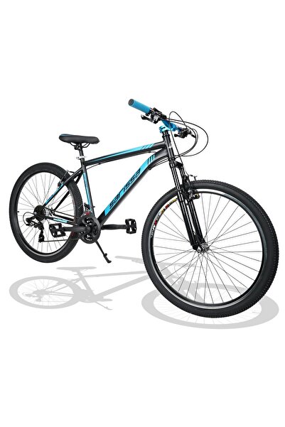 SARİSSA BİSİKLET Sarissa Moon 27,5" Jant MTB Ön Amortisörlü Shimano Kelebek 21 Vites V Fren Dağ Bisikleti Siyah Mavi