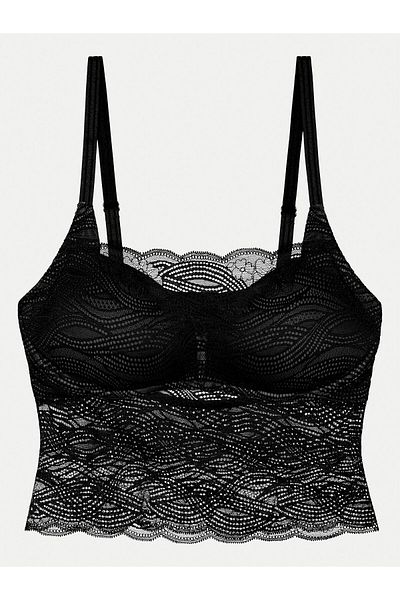 Triumph Women's Bra Top 10219825 Black