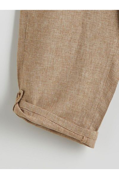 LC Waikiki LCWAIKIKI Classic Standard Fit Linen Blended Men's Shorts