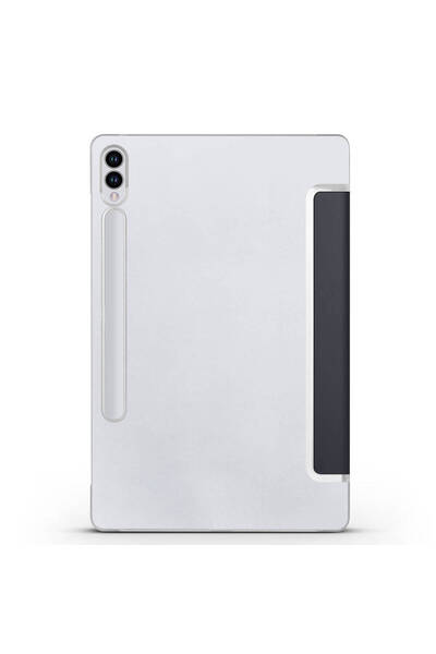 BUTAM BİLİŞİM Galaxy Tab S9 Fe Plus Compatible Smart Cover Stand 1-1 Case-Purple