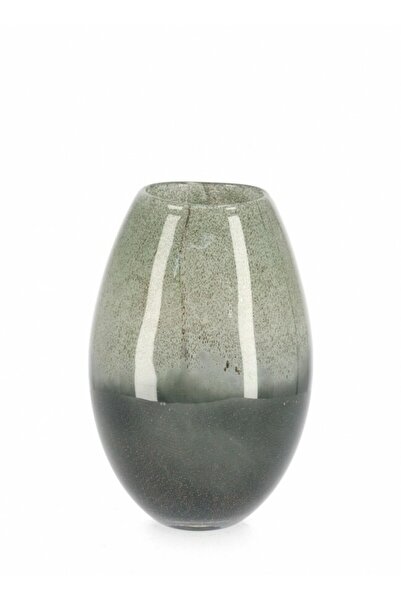 Bizzotto Vaza flori sticla verde Mars 18x16x27 cm
