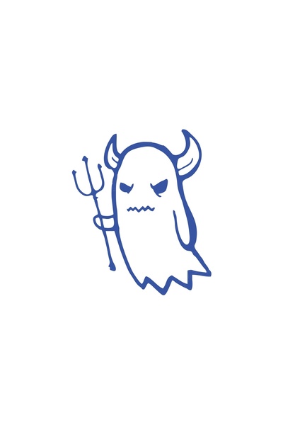 Reysa Tasarım ملصق سيارة زيبياني جوست 17x17 سم أزرق