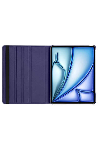 Kılıfist iPad Air 13 2025 M3 Klfs Rotatable Stand Case - Purple
