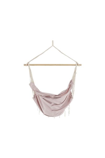 Decorer Hanging rocking armchair, pink 100x130x55 cm