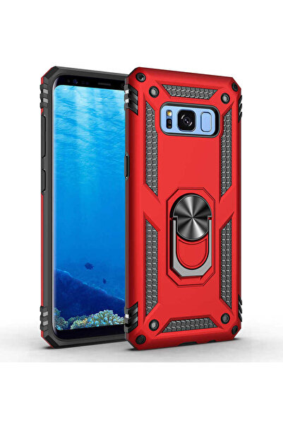 BUTAM BİLİŞİM Galaxy S8 Case Vega Cover - Red