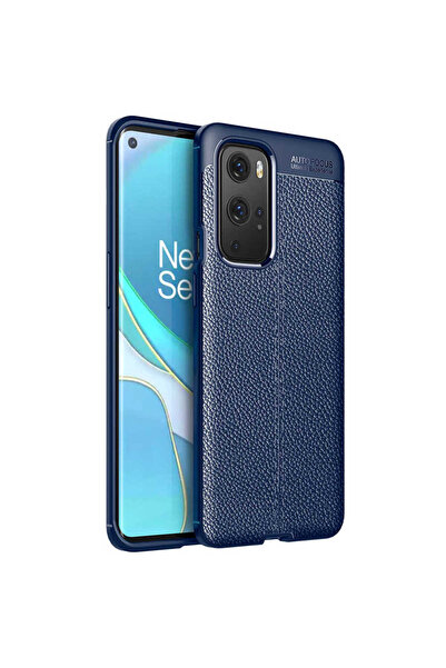 BUTAM BİLİŞİM One Plus 9 Pro Case Niss Silicone Cover - Navy Blue