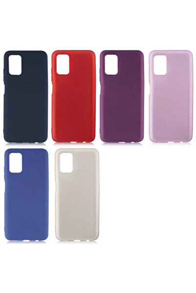 BUTAM BİLİŞİM Galaxy A03S Case Premier Silicone Cover - Saks Blue