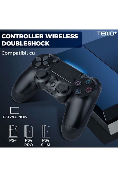 Teno Wireless Controller For Console, Compatible Ps4/Ps5/Xbox/Switch/Pc, Gray