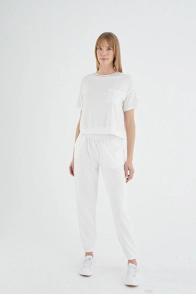 Sevim Sevi̇m 21203 Embroidered Pants Suit 25Y