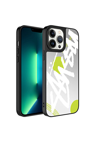 BUTAM BİLİŞİM حافظة حماية لامعة للكاميرا بنمط عاكس متوافقة مع هاتف iPhone 13 ...