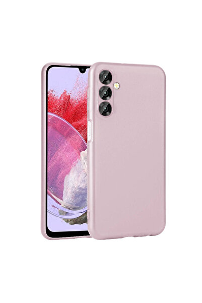 BUTAM BİLİŞİM حافظة جالاكسي M34 5G غطاء سيليكون بريميير - ذهبي وردي