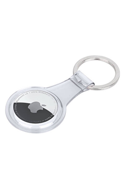 Generic Brand Airtag 07 Compatible Silicone Keychain-No Color