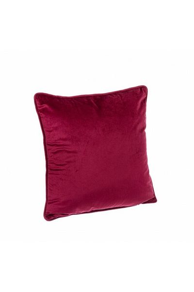Bizzotto Set 4 decorative pillows polyester burgundy Artemis 40x40 cm