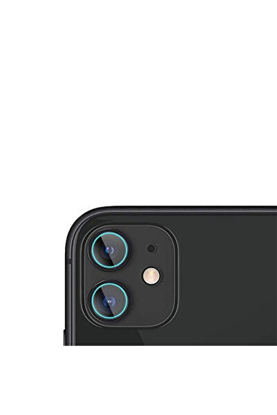 BUTAM BİLİŞİM iPhone 12 Mini Compatible Camera Protective Glass Film-Colorless