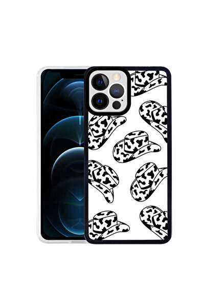 BUTAM BİLİŞİM حافظة بنمط M-Fit متوافقة مع هاتف iPhone 12 Pro Max - الخط رقم 5