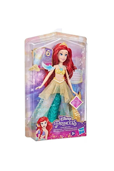 Hasbro Papusa Disney Princess Ocean Lights Ariel cu coada luminoasa