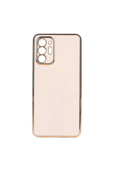 BUTAM BİLİŞİM حافظة جلدية متوافقة مع هاتف Galaxy Note 20 Ultra - ذهبي وردي