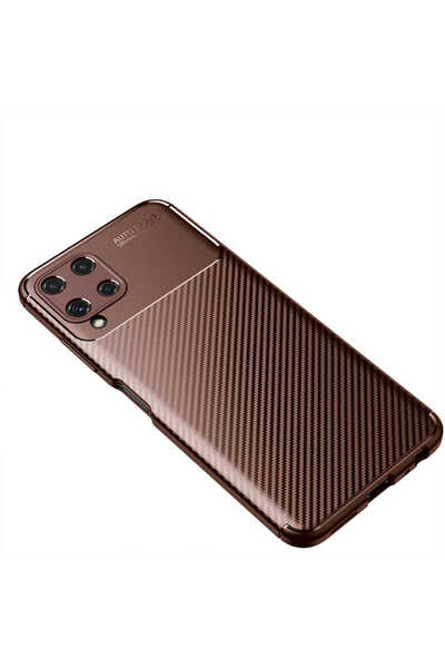 BUTAM BİLİŞİM Galaxy M32 Case Btbm  Silicone Cover - Brown