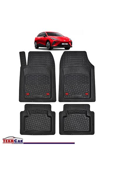 TEAMCAR ® Car Mats Tray Type Compatible Mg 4 Mk1 Electric Hatchback (2022–2025)