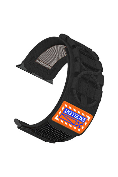 Kılıfist ساعة أبل 7 مقاس 45 ملم KLFS KRD-112 حبل مضفر مداري بتصميم حبل منسوج ...