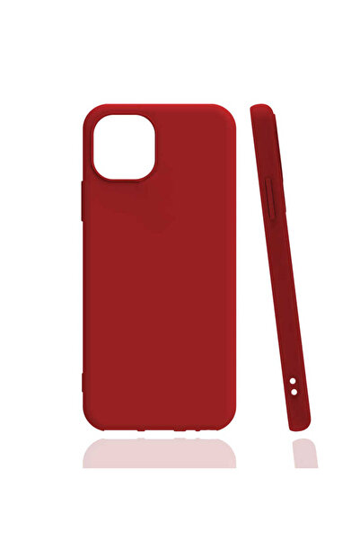 BUTAM BİLİŞİM آيفون 13 برو متوافق مع سيليكون بيبيه - أحمر